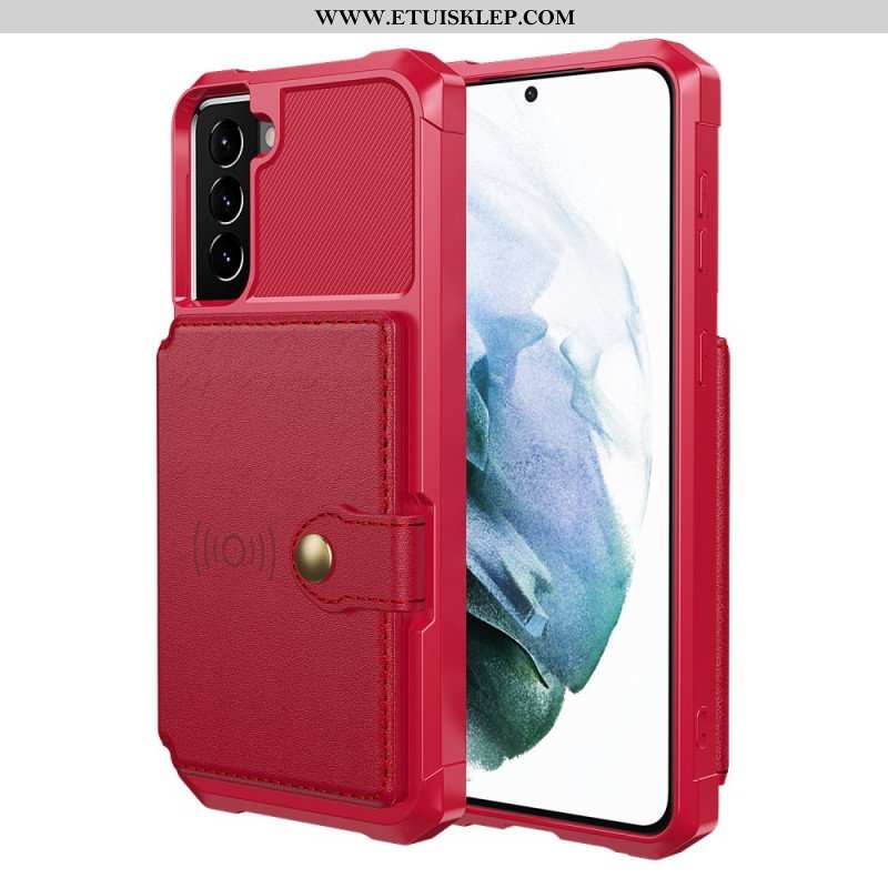 Etui do Samsung Galaxy S22 5G Wielofunkcyjny Uchwyt Na Karty